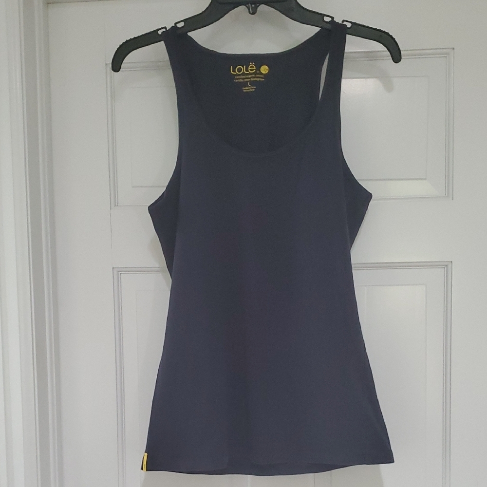 Lole Women's Navy Blue Tank Top Sz L